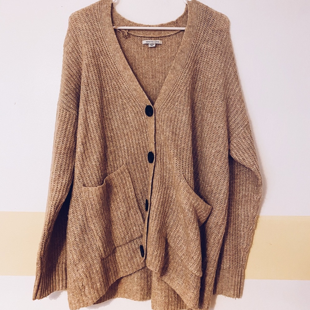 American Eagle Button Down Sweater